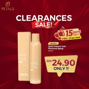 [CLEARANCES SALE] Qwix Hair Removal Spray - 1 pcs