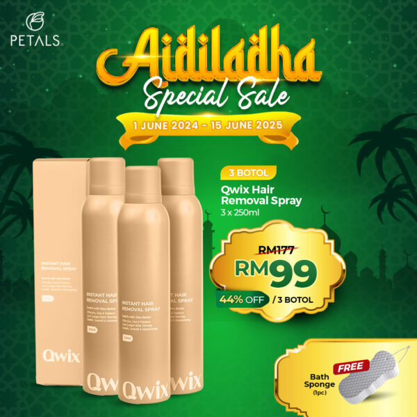 [AIDILADHA SALE] QWIX - SET 3 PCS