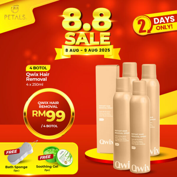 [8.8 SALE] QWIX - SET 4 PCS